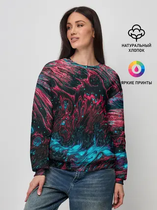 Женский свитшот / Смешение