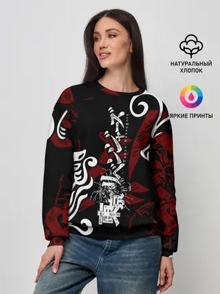 Женский свитшот / ТОКИЙСКИЕ МСТИТЕЛИ ТАТУ ЛОГО