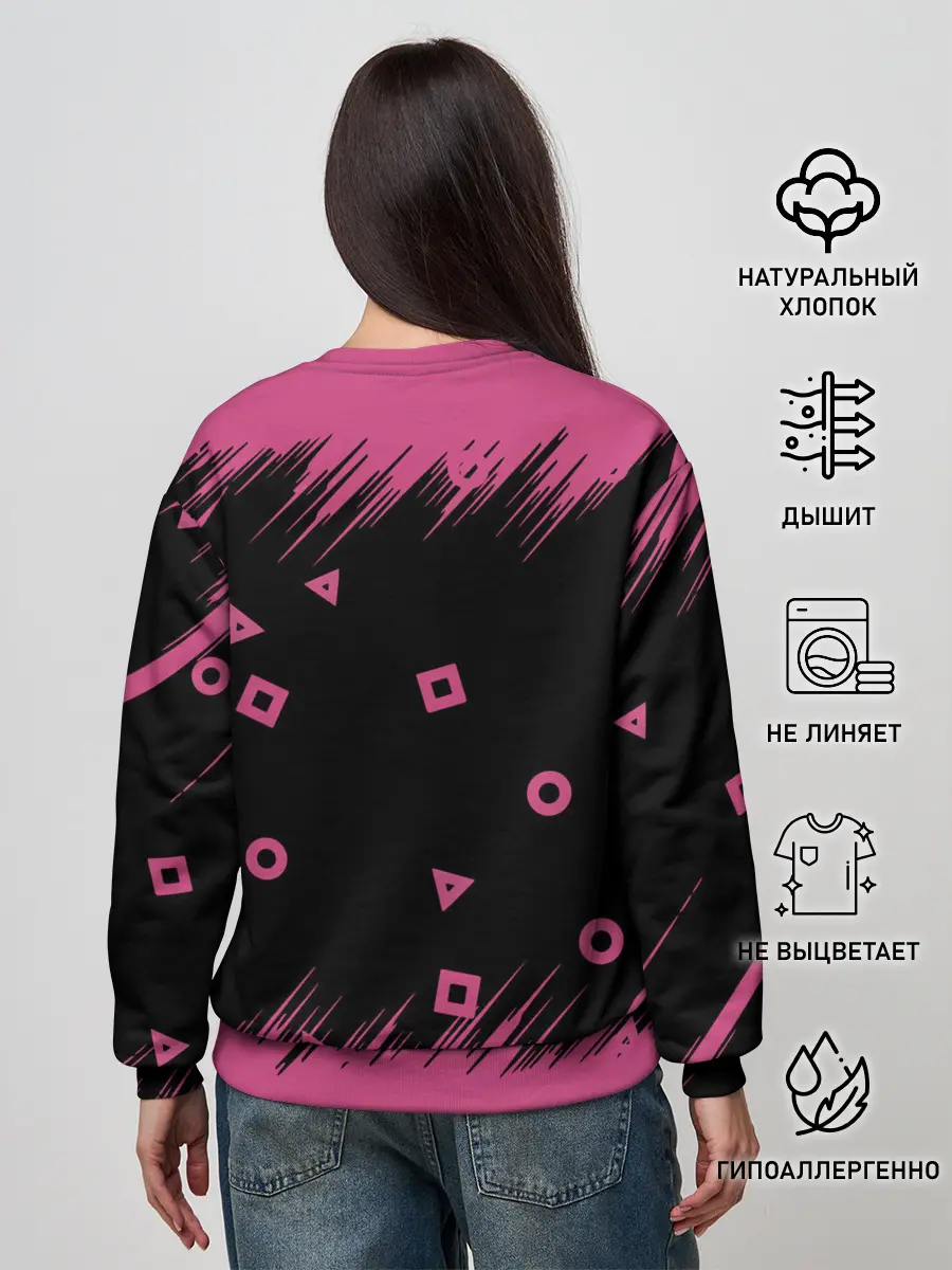 Женский свитшот / SQUID GAME | ИГРА В КАЛЬМАРА/