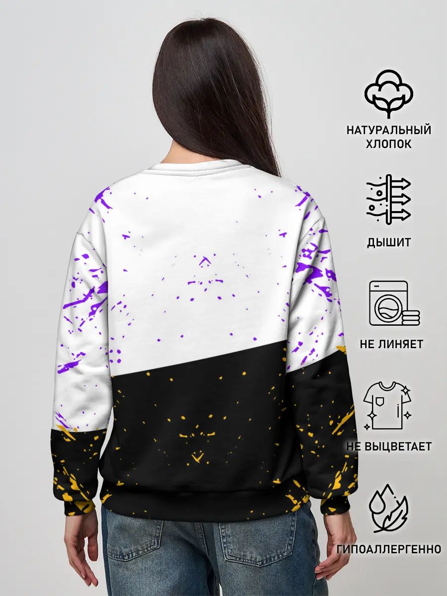 Женский свитшот / Коби Брайант Los Angeles Lakers,