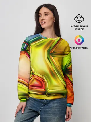 Женский свитшот / Абстрактная абстракция