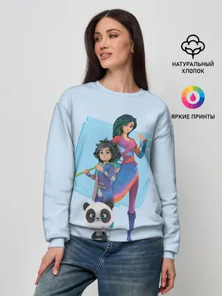 Женский свитшот / Мэй и Бао