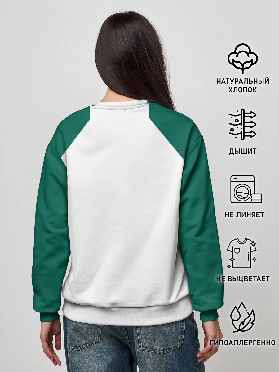 Женский свитшот / Как в Игре в Кальмара. Футболка 456 игрока