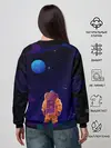 Женский свитшот / Космонавт на Дистанции
