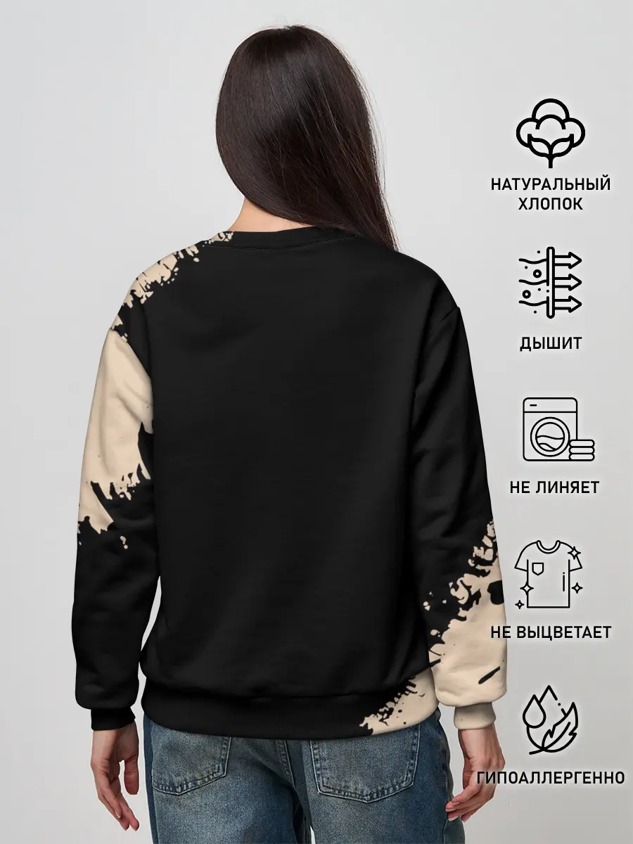 Женский свитшот / RAMMSTEIN | Рамштайн Рок Лого