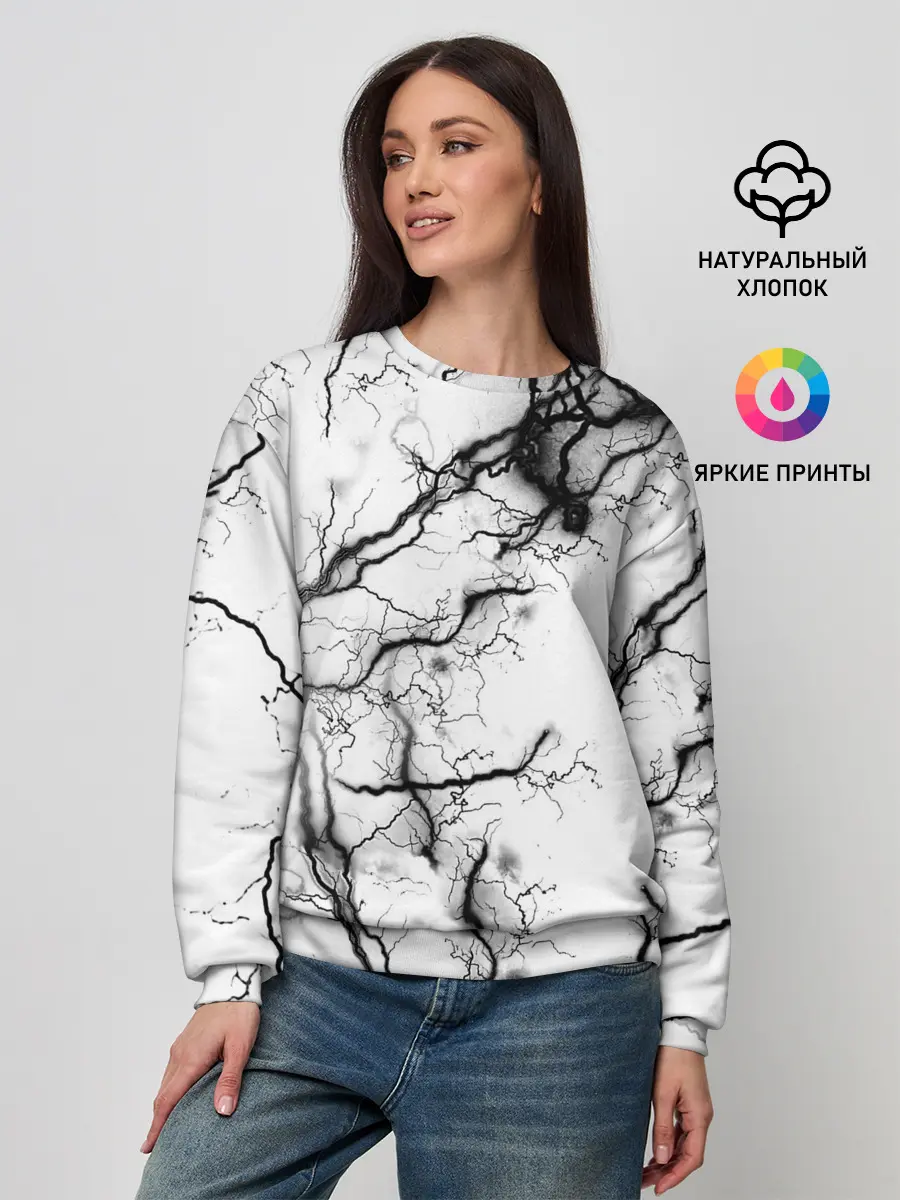 Женский свитшот / нейронные связи