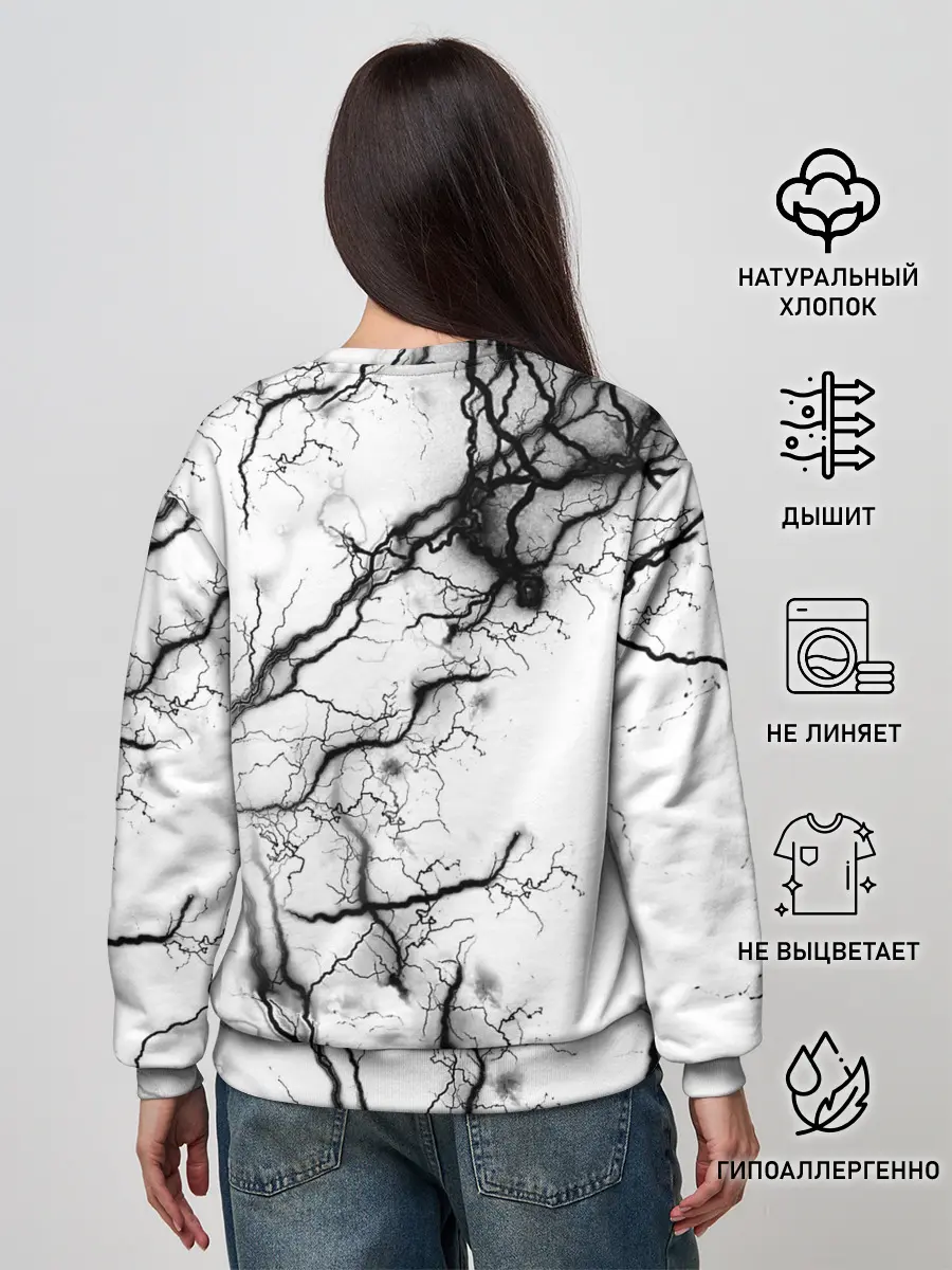 Женский свитшот / нейронные связи