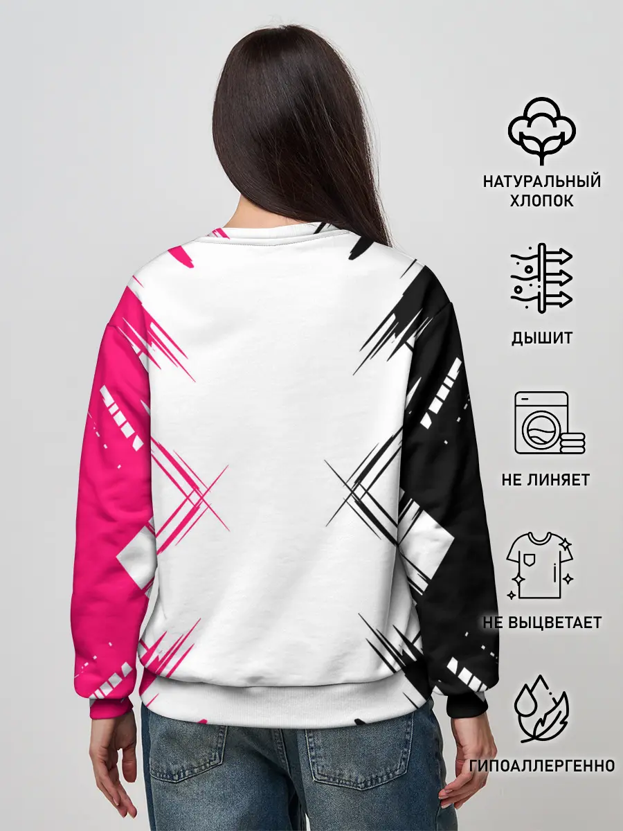 Женский свитшот / SQUID GAME | ИГРА В КАЛЬМАРА | треугольник.