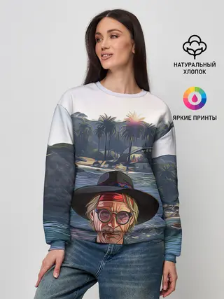 Женский свитшот / El Rubio Cayo Perico GTA 5 ONLINE