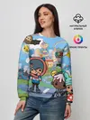 Женский свитшот / Toca Boca | Город