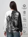 Женский свитшот / THE LAST OF US ЧЁРНО БЕЛЫЙ