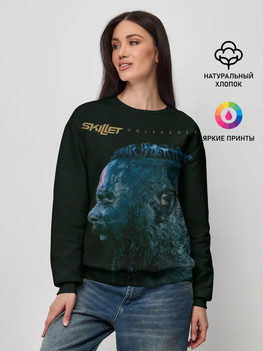 Женский свитшот / Skillet Unleashed