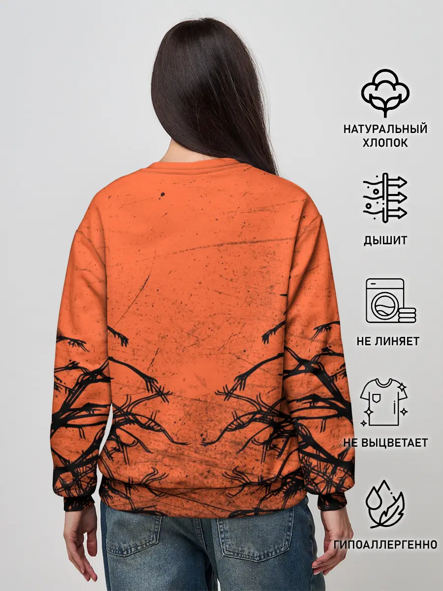 Женский свитшот / Ghostemane Forest Grunge | Гостмейн Лес