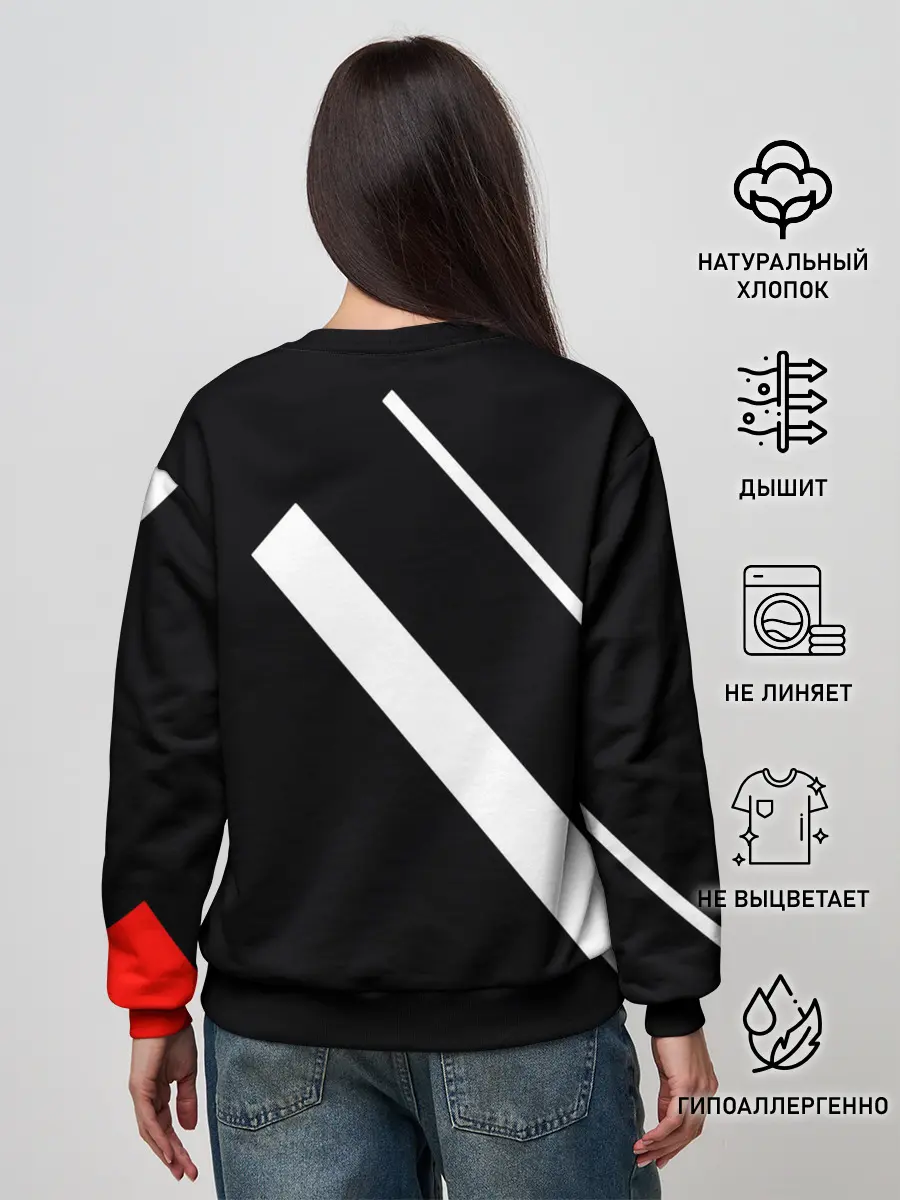 Женский свитшот / Mercedes-AMG | Мерседес-АМГ