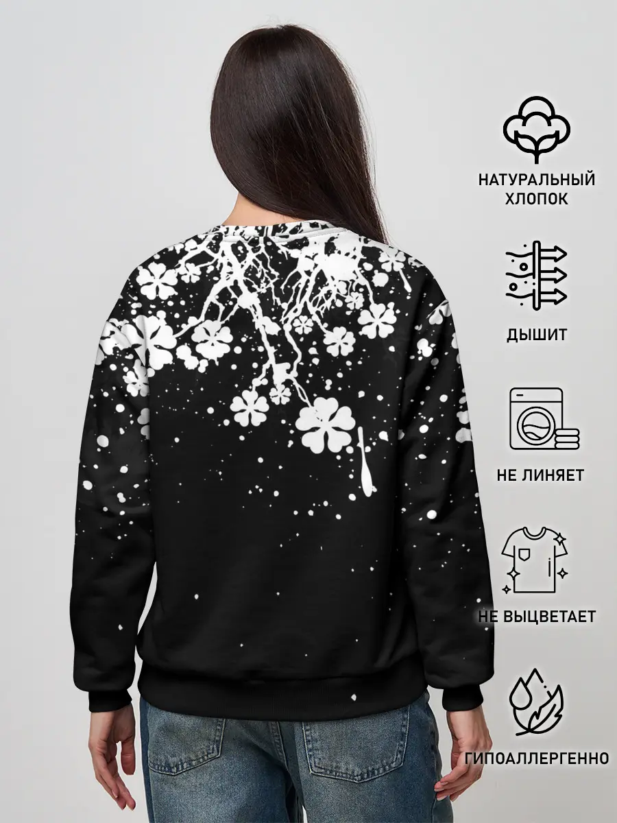 Женский свитшот / Black clover: Asta