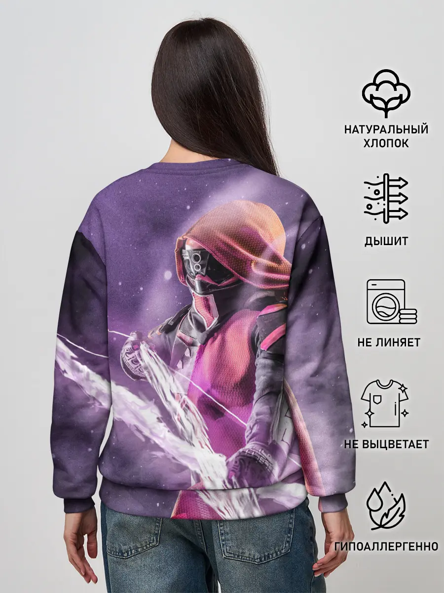 Женский свитшот / DESTINY 2 HUNTER LOGO