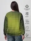 Женский свитшот / Милитари мозаика