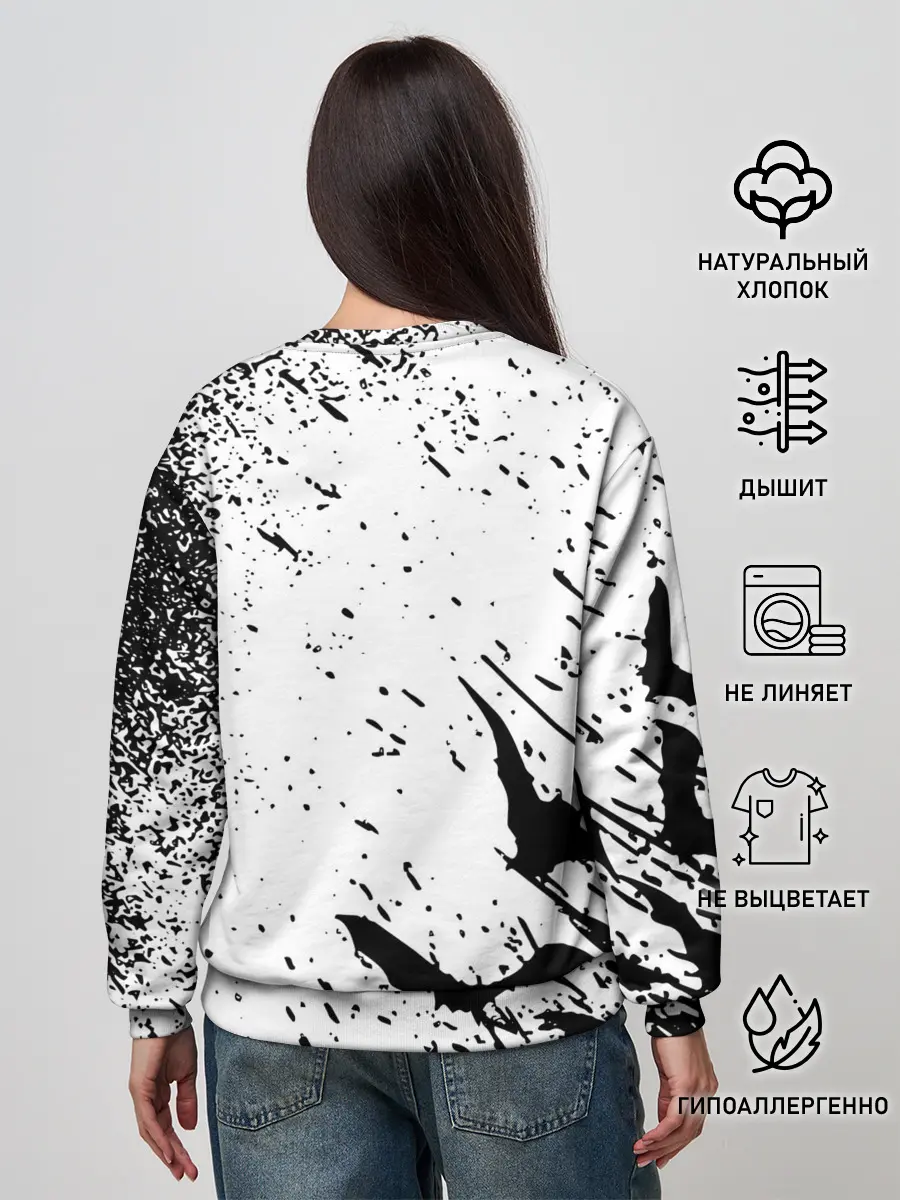 Женский свитшот / Берсерк: Гранж.