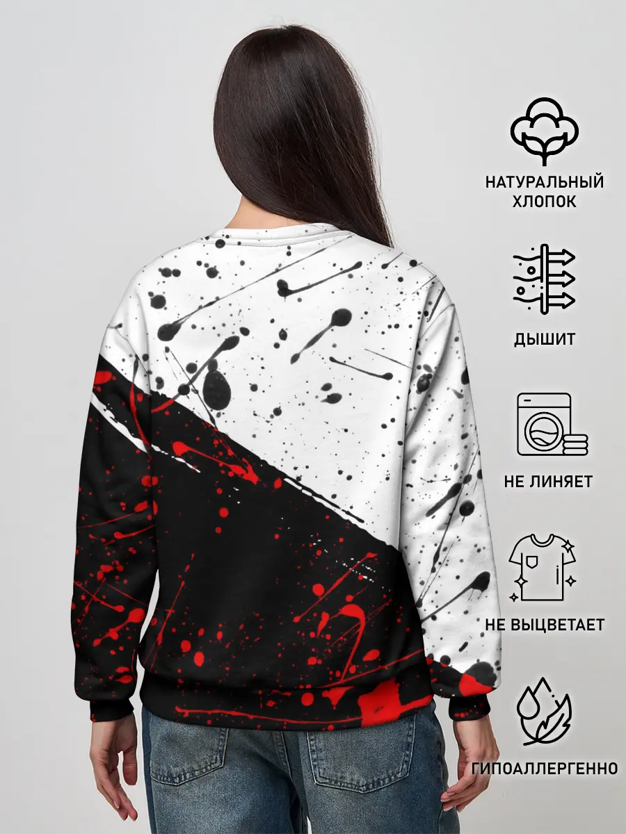 Женский свитшот / Berserk: Черная маска