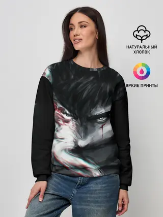 Женский свитшот / BERSERK | БЕРСЕРК ГАТС