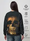 Женский свитшот / Gold Skull