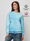 Женский свитшот / Пузыри воздуха
