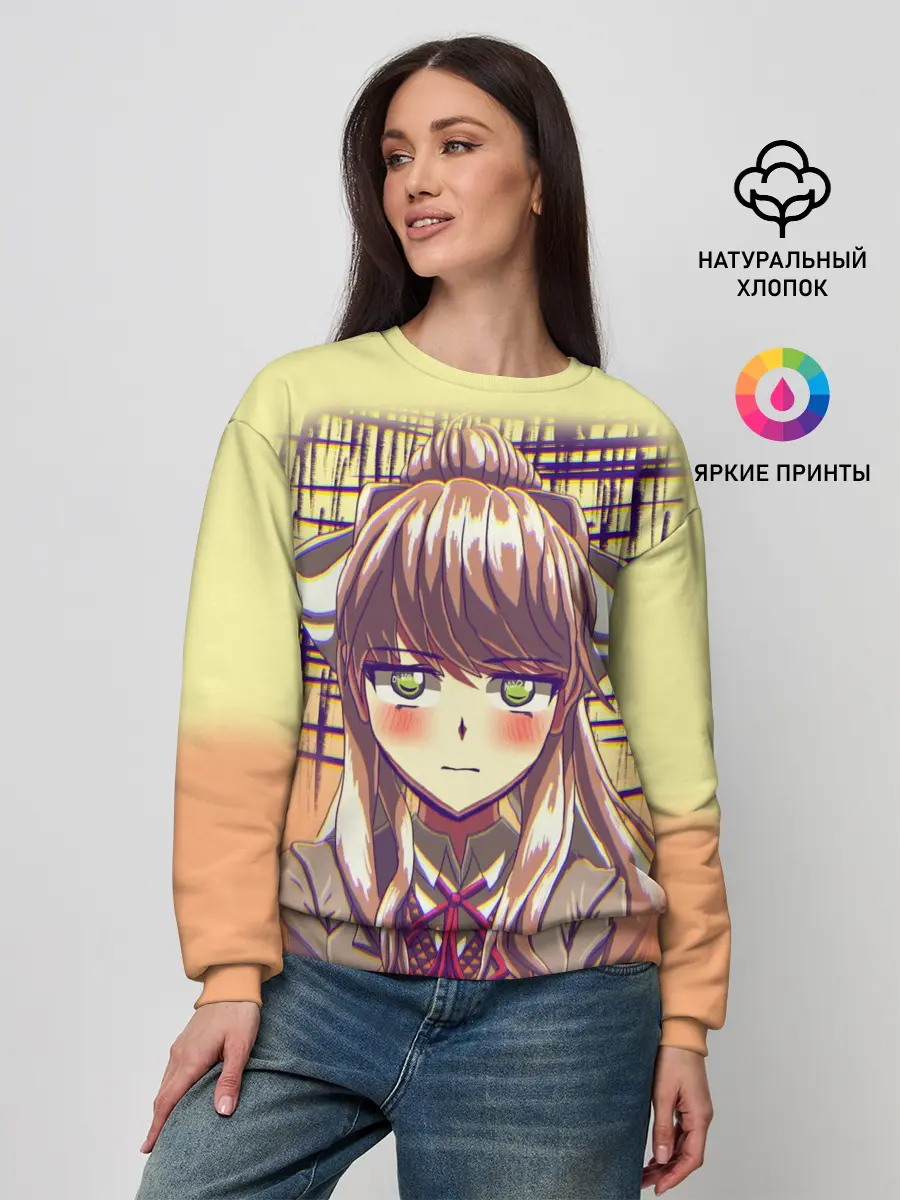 Женский свитшот / Game Doki Doki Literature Club