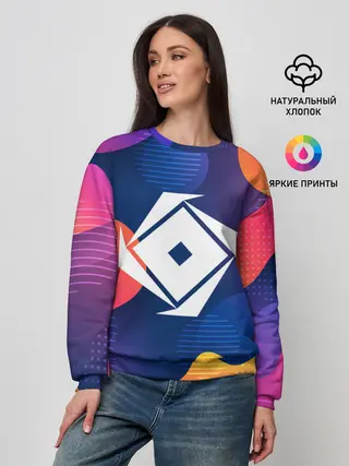 Женский свитшот / РОБЛОКС ЛОГО | LOGO