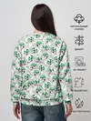 Женский свитшот / Веселые кошачьи глазки
