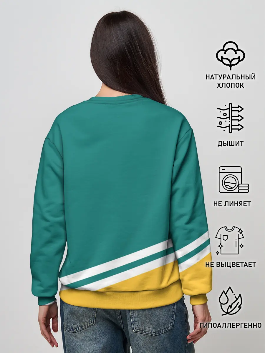 Женский свитшот / Анахайм Дакс, NHL