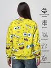 Женский свитшот / Губка Боб / SpongeBob pattern