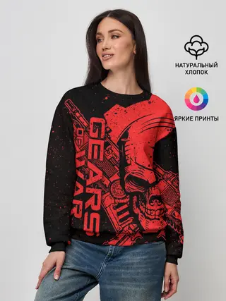 Женский свитшот / Gears 5 - Gears of War