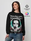 Женский свитшот / Marilyn Manson - We are chaos