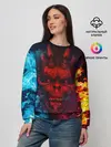 Женский свитшот / Diablo Fire Ice