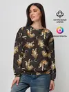 Женский свитшот / Паттерн Японский тигр