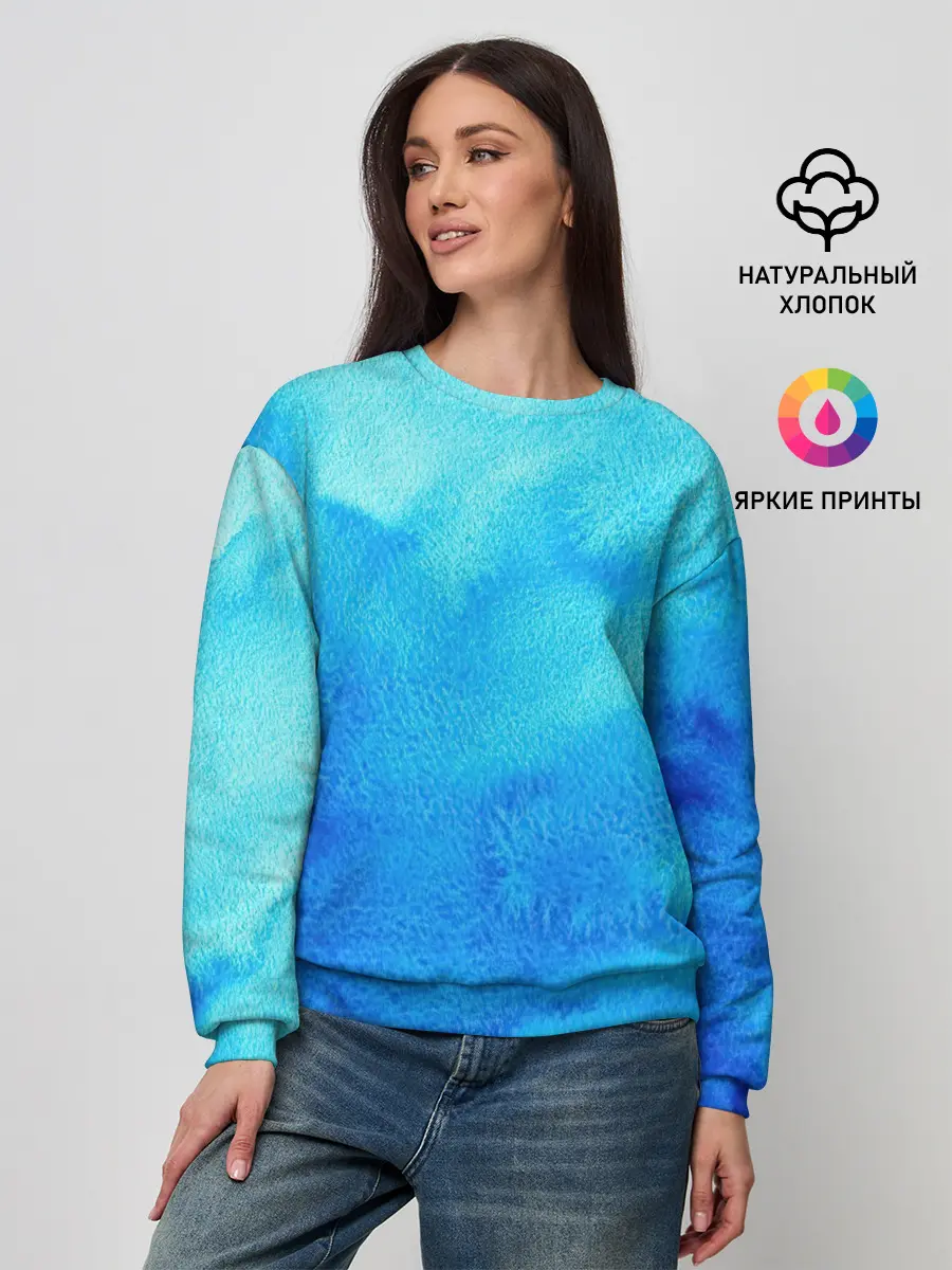 Женский свитшот / Глубина льда