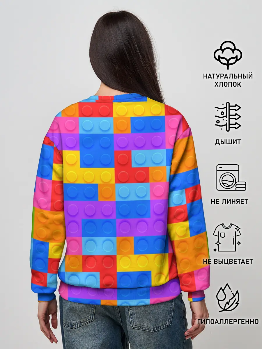 Женский свитшот / Лего-го