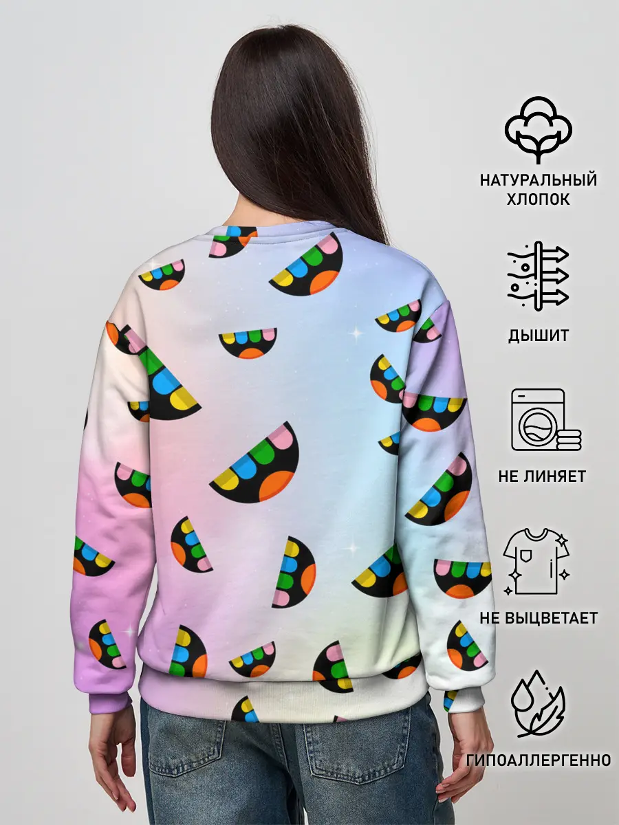 Женский свитшот / ТОКА БОКА ЛОГОТИП