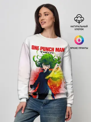 Женский свитшот / Тацумаки One Punch-Man