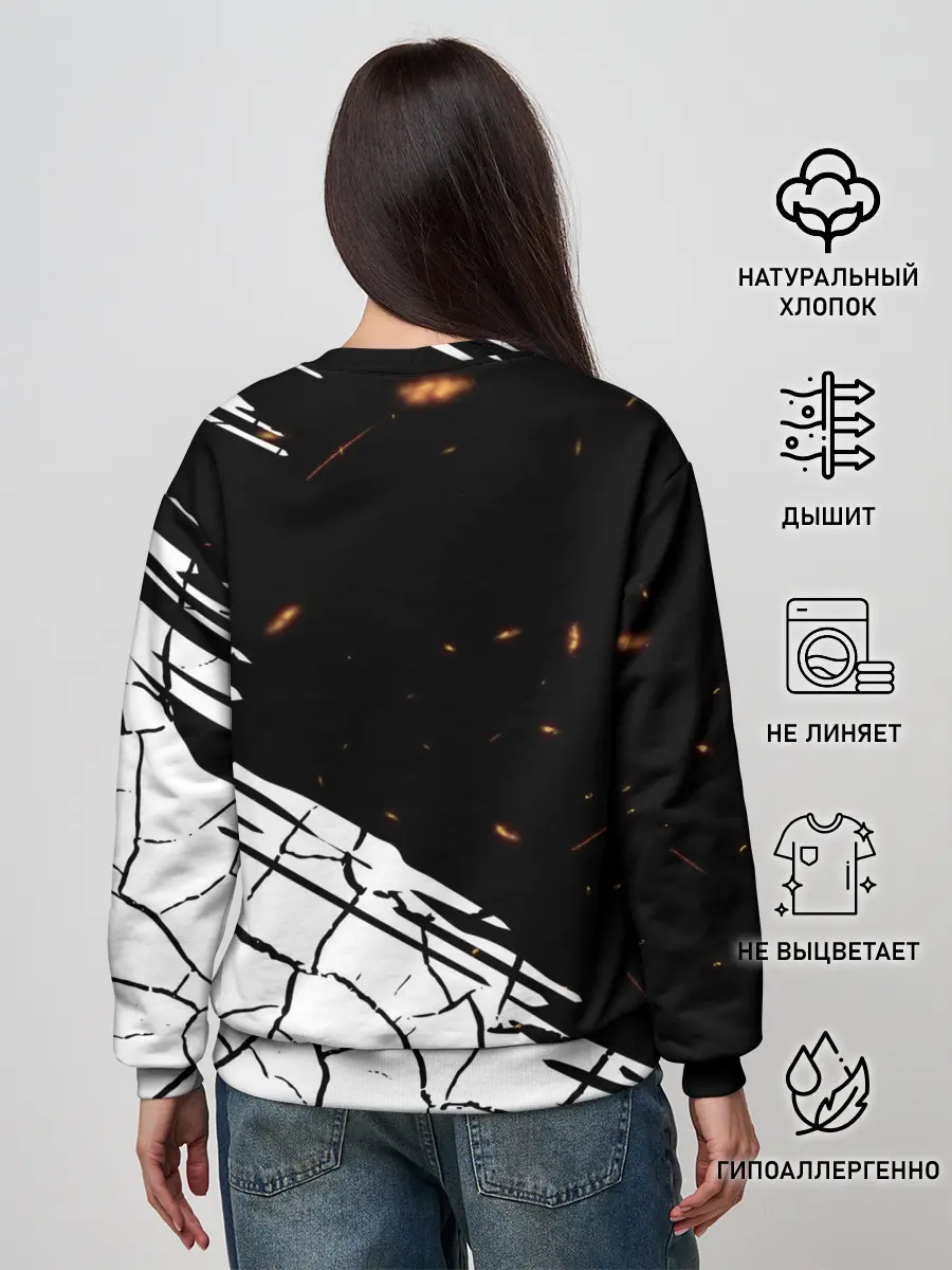 Женский свитшот / Rainbow Six Siege: Раскаленные пули.