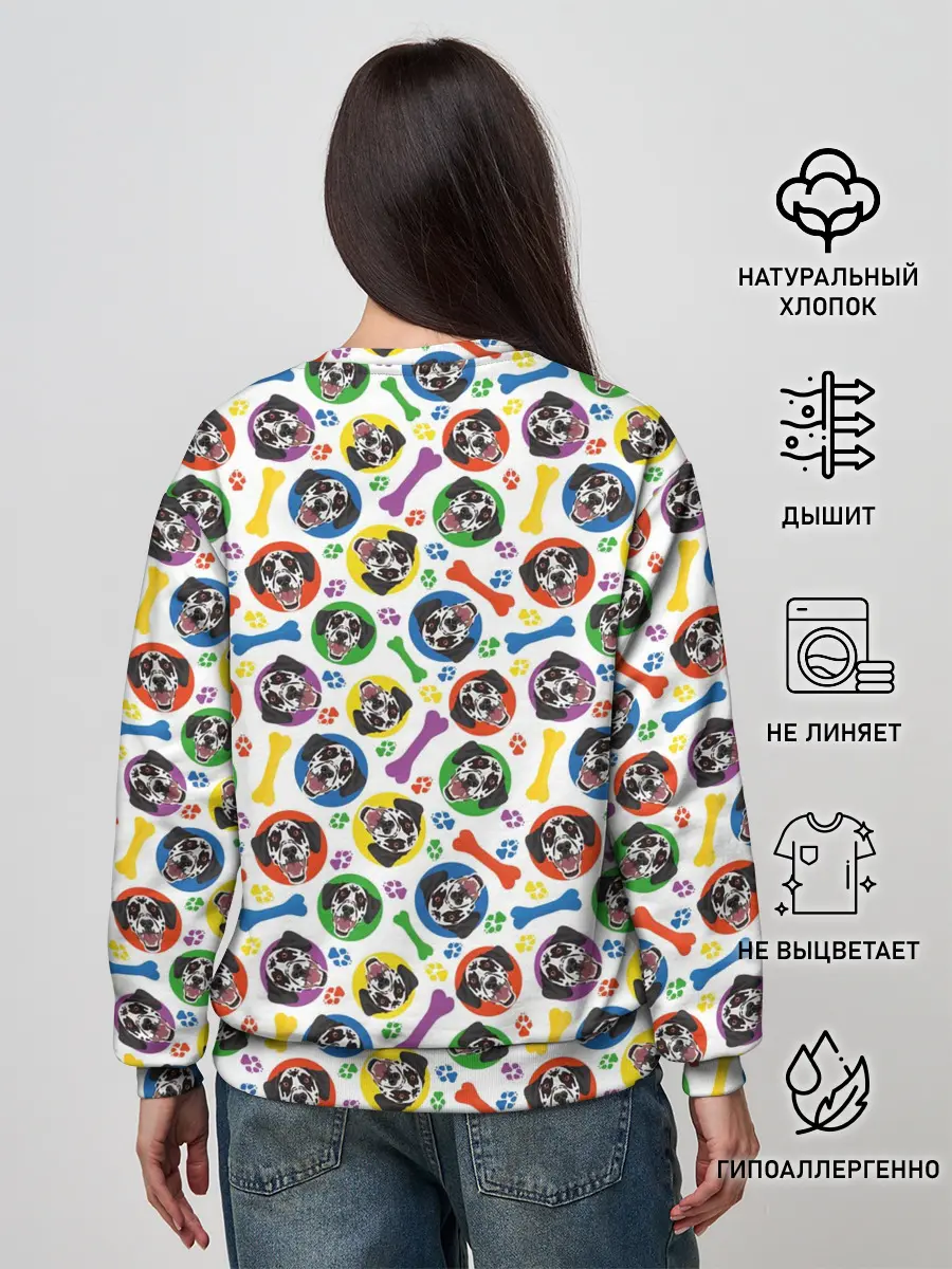 Женский свитшот / Далматинец