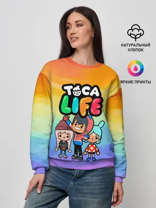 Женский свитшот / Рита Зик | Тока Бока