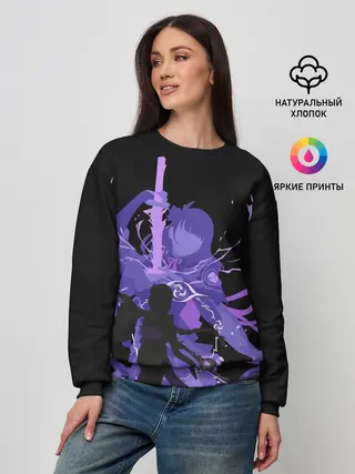 Женский свитшот / Genshin Impact Raiden