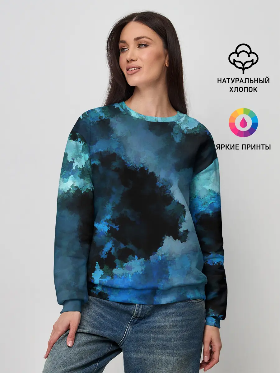 Женский свитшот / Взрыв на глубине