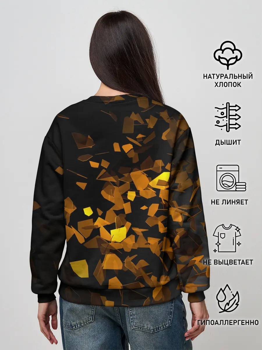 Женский свитшот / Renault | Осколки стекла