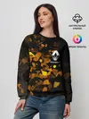 Женский свитшот / Renault | Осколки стекла
