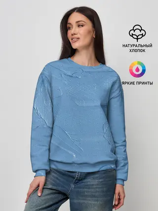 Женский свитшот / Свежая краска