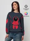 Женский свитшот / Игра в Кальмара мульт ART