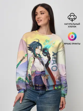 Женский свитшот / Xiao, Genshin Impact
