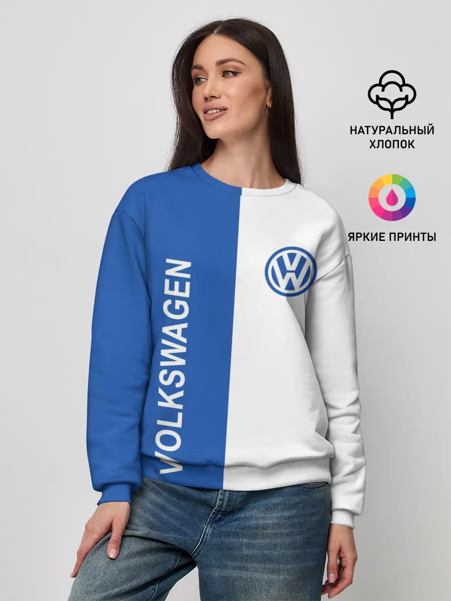 Женский свитшот / Volkswagen, ФОЛЬКСВАГЕН